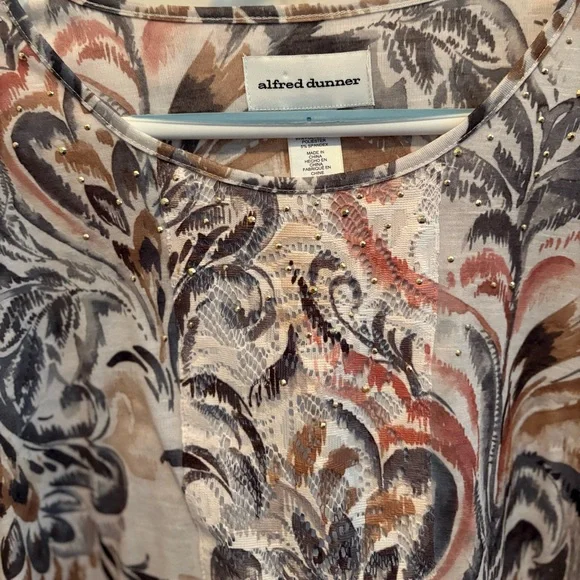 Ladies Alfred Dunner Top (XL) - Picture 3 of 5